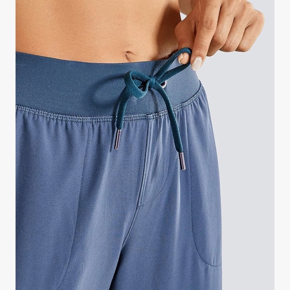 CRZ Yoga Light Weight Drawstring Training Joggers - Picture 3 of 6